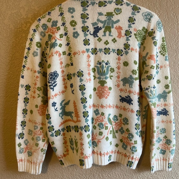 Vintage Bobbie Brooks Women’s Patterned Cardigan | XSmall or Small - Picture 4 of 16